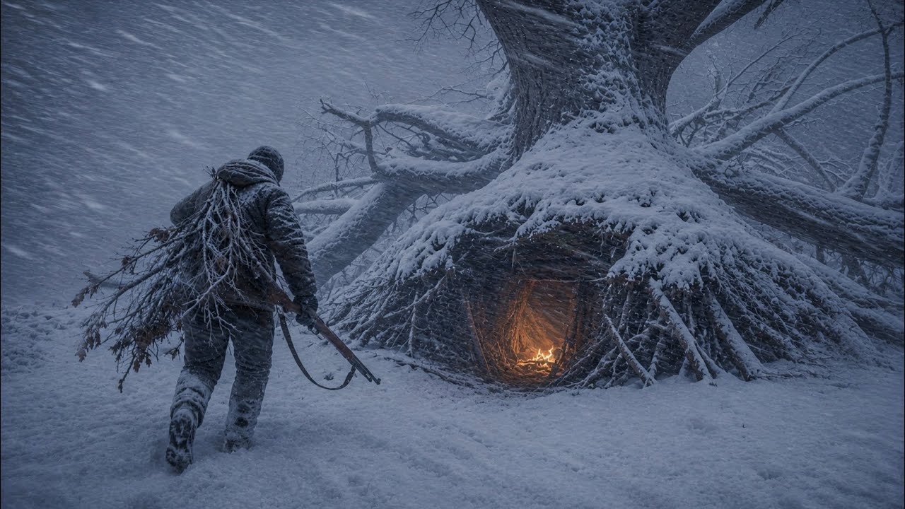 Caught in a -21&deg;C Heavy Snowstorm | How NOT to Freeze to Death! | Extreme Winter Survival
