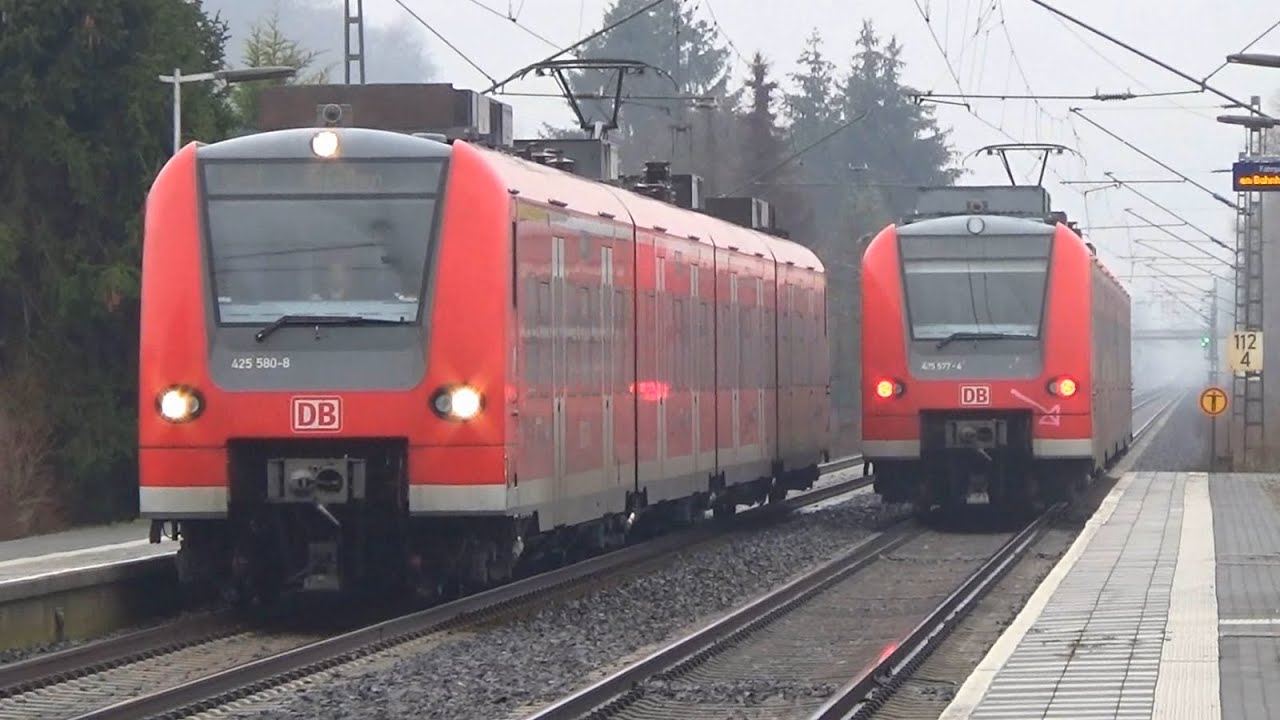 Die Quietschies sind zurück auf der RB 41 | Br 425 am Haltepunkt Niederweimar