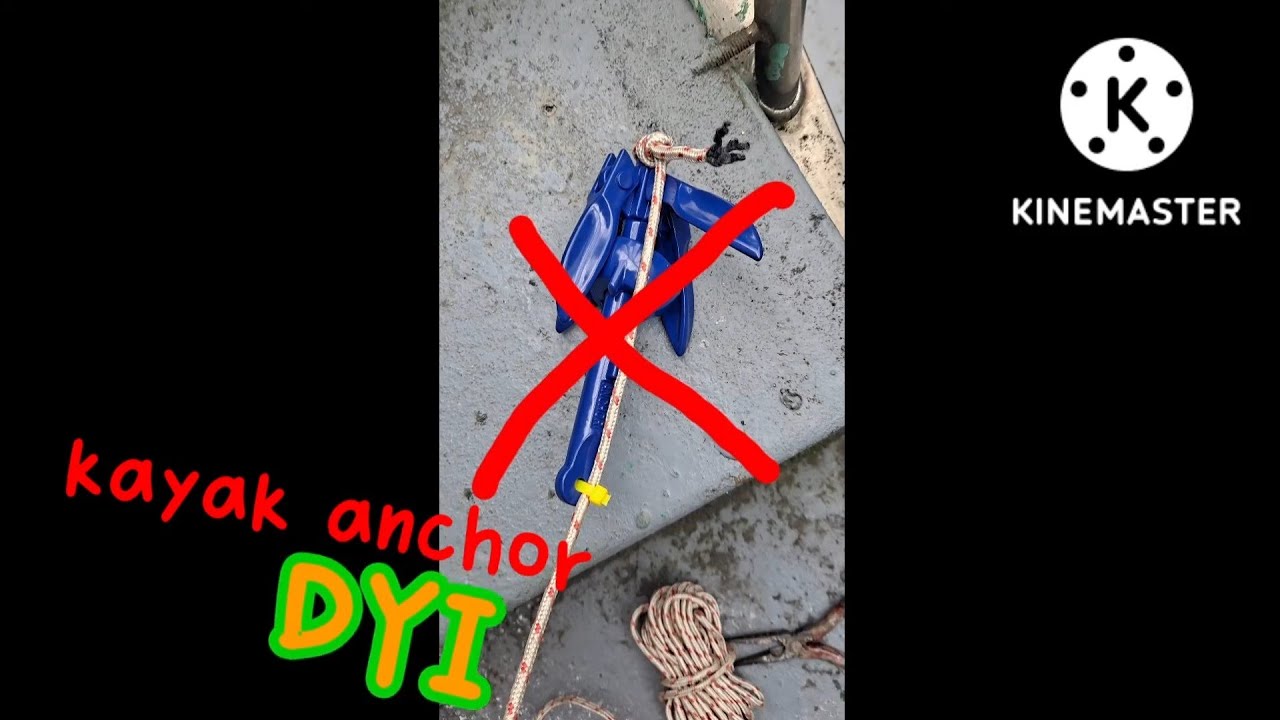 kayak anchor DYI #1 (카약앵커 체결)