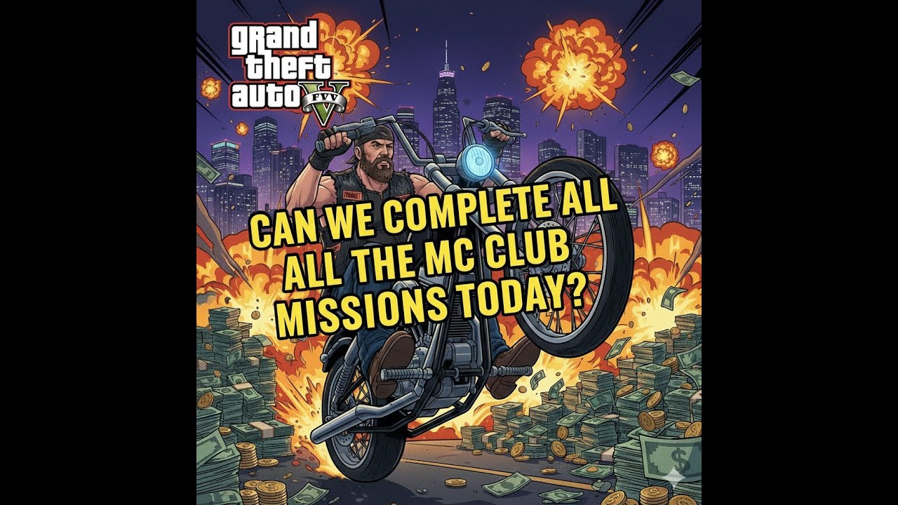CAN WE COMPLETE EVERY MC MISSION IN ONE STREAM?! 🏍️💨 (GTA Online) #gtaonline #GTAV #shortsfeed