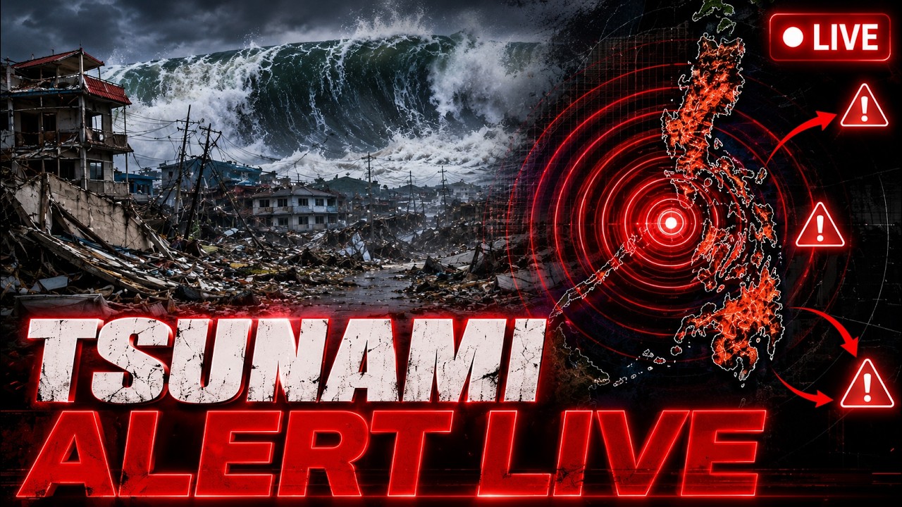 High Tsunami Alert Across Asia LIVE | Japan, Indonesia On High Alert After Philippines Earthquake