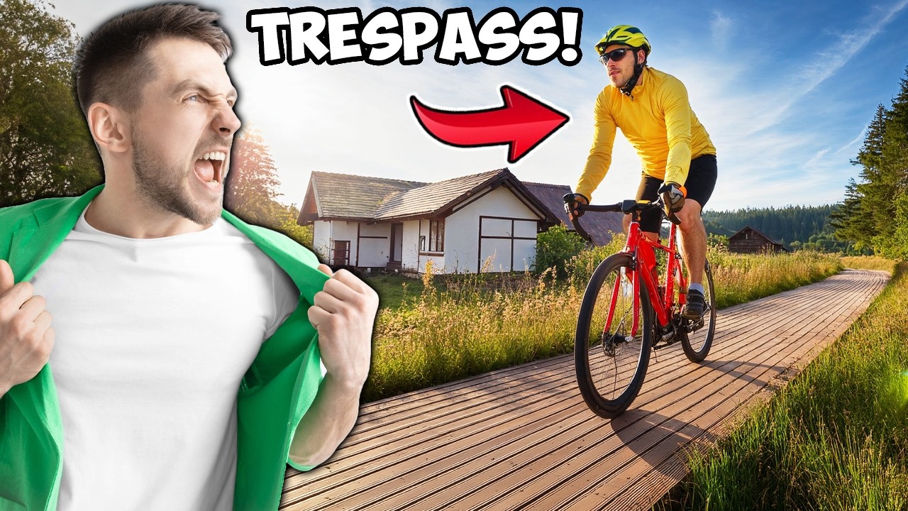 City Built Public Bike Path Through My Private Property Without Permission!
