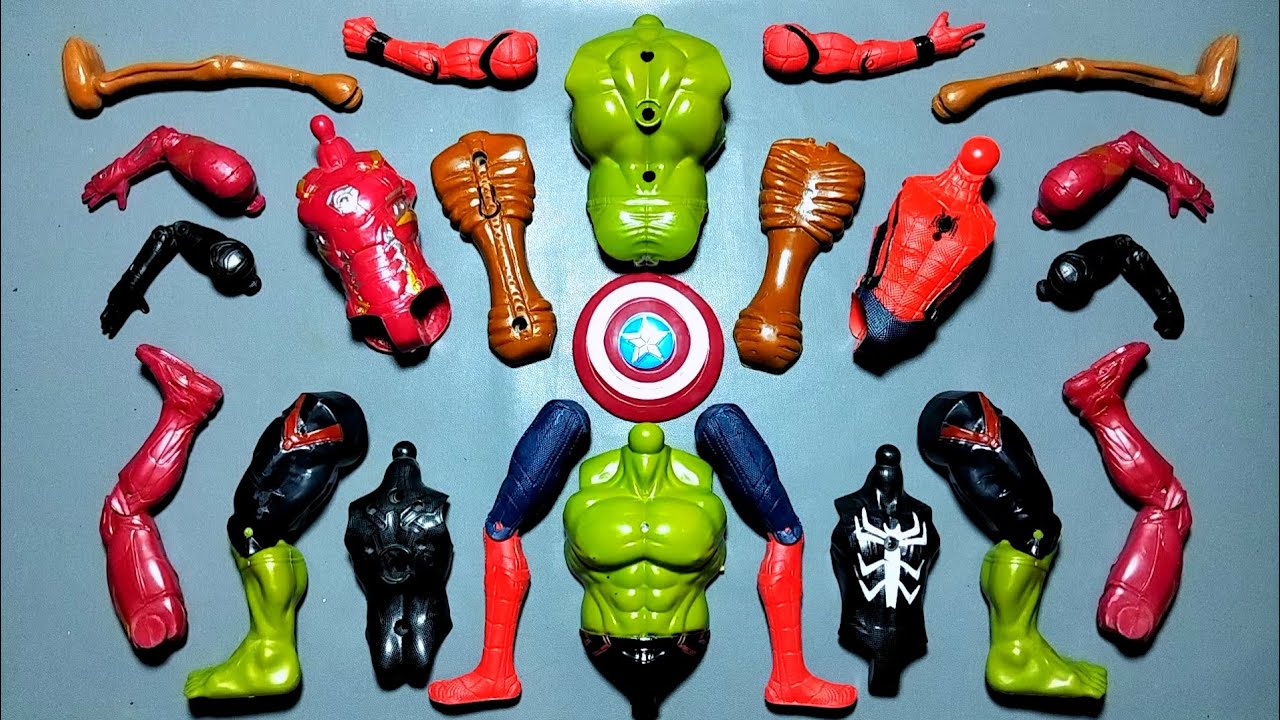 AVENGERS TOYS MARVEL'S HULK SMASH, SPIDERMAN, SIREN HEAD, VENOM, IRONMAN SUPERHERO TOYS
