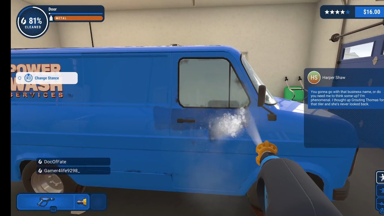 Powerwash simulator part 1 don't ask why the first 5 minutes is Batman lol