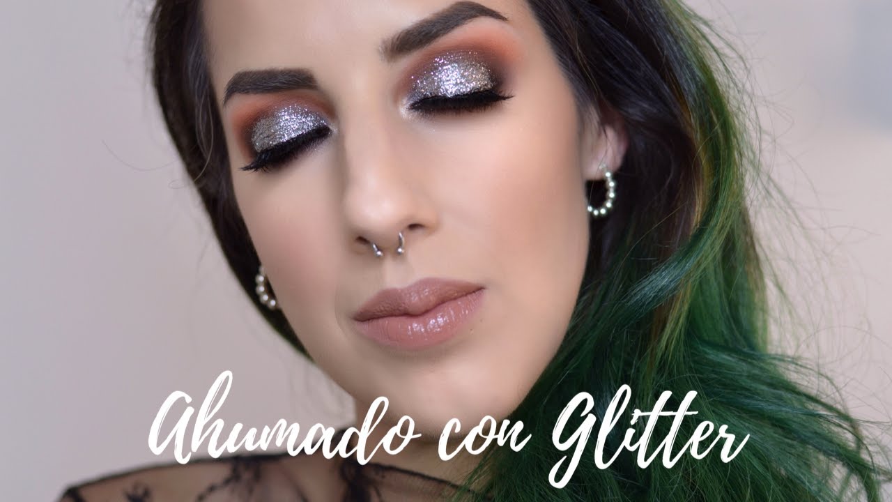 AHUMADO CON GLITTER PASO A PASO EN 5 MINUTOS  | TUTORIAL PARA NAVIDAD  | Tania Aparicio