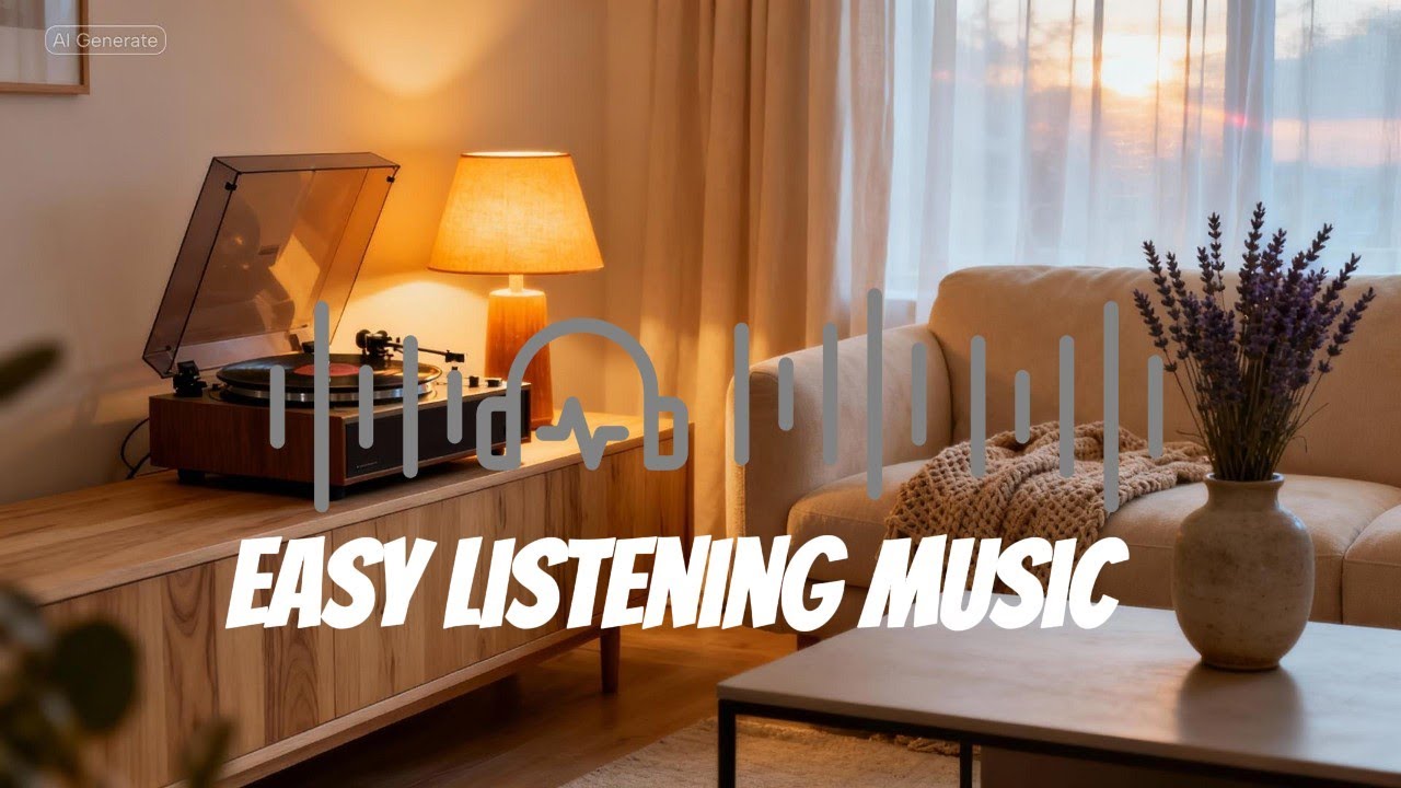 RELAXING MUSIC. EASY LISTENING, CALM MUSIC FOR STUDY AND WORK