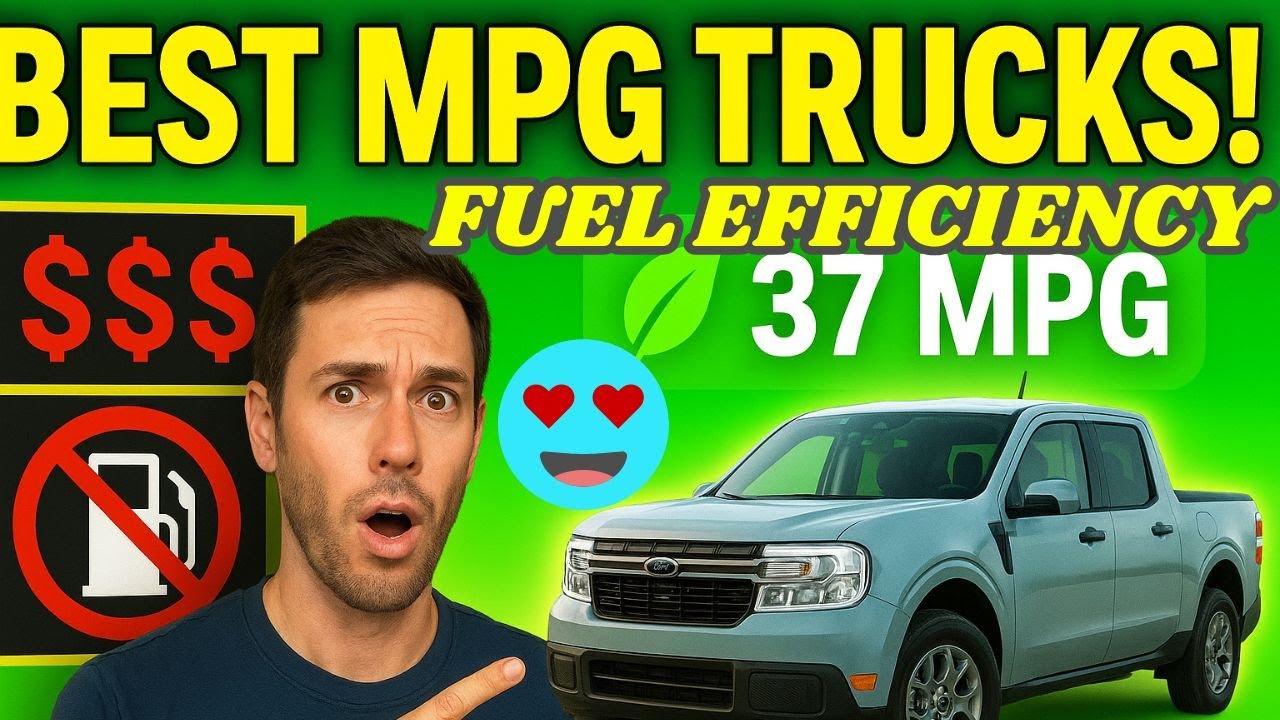 Top 10 Most Fuel-Efficient Pickup Trucks in USA