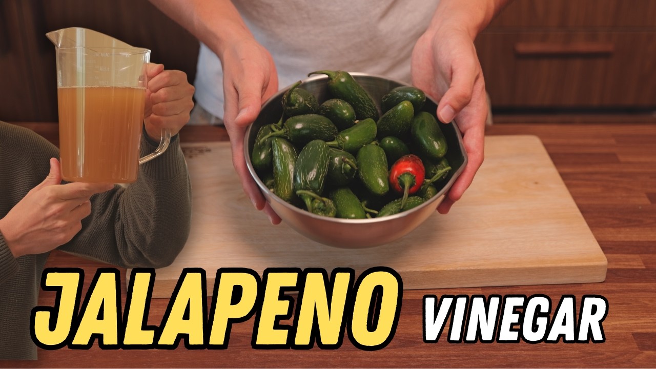 I TRIED Making Jalapeno Vinegar The Pointless Way