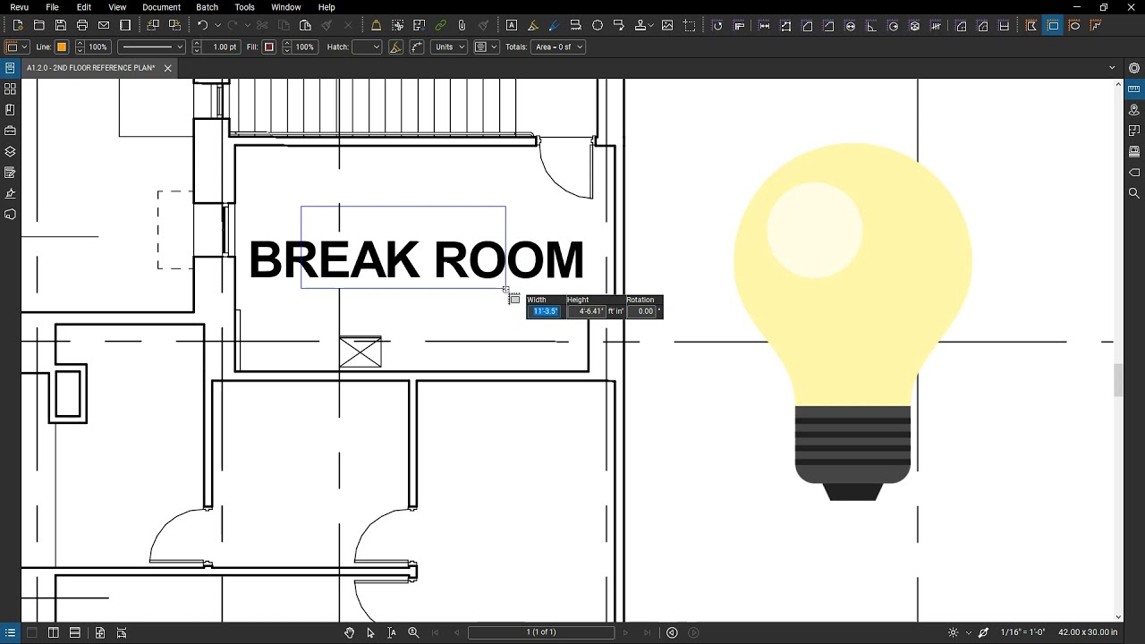 How to Sketch to Scale in Bluebeam Revu