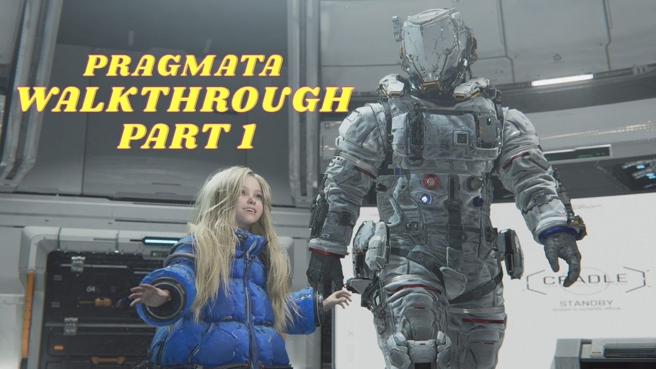 Welcome To The Moon! PRAGMATA FIRST HOUR OF GAMEPLAY! PART 1 ON SWITCH 2!