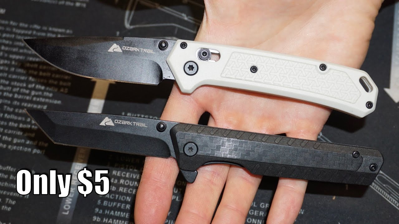 The New Ozark Trail Knives are Really Good, and Cheap!