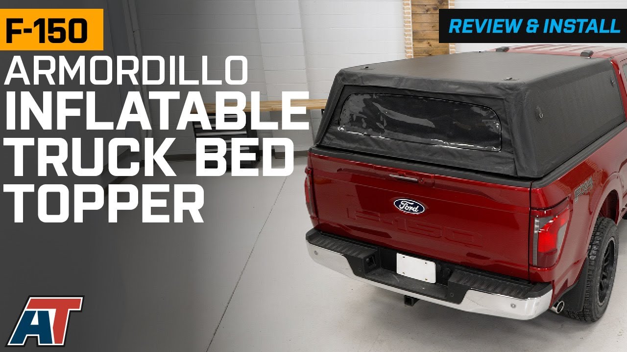 2015-2024 F-150  Armordillo CoveRex Camper Inflatable Truck Bed Topper Review & Install