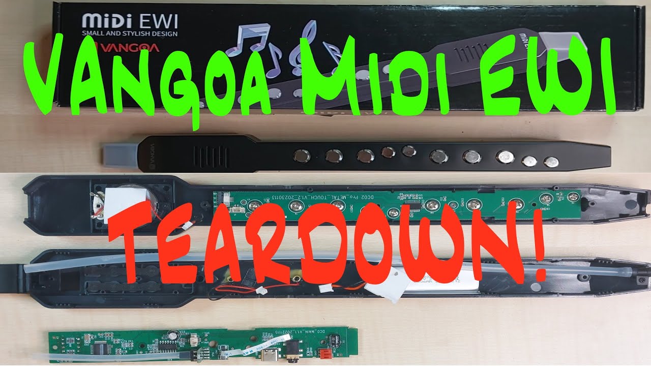 Vangoa MIDI EWI Teardown