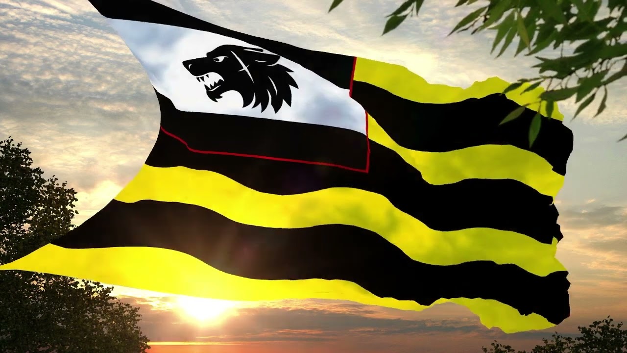 Flag And Anthem Of The Imperial Grand Duchy Of Wulfenberg (Province)(fictional country)(TDE)