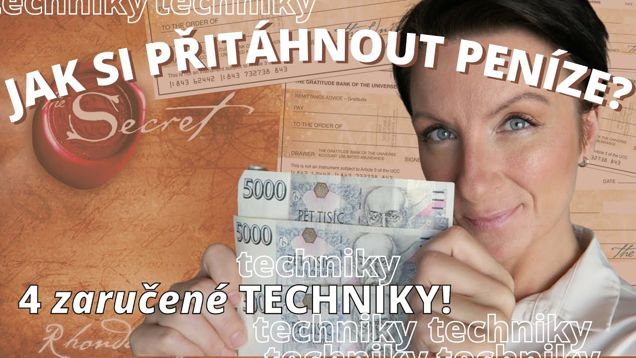 Jak přit&aacute;hnout pen&iacute;ze | 4 zaručen&eacute; TECHNIKY na přit&aacute;hnut&iacute; peněz | Z&Aacute;KON PŘITAŽLIVOSTI