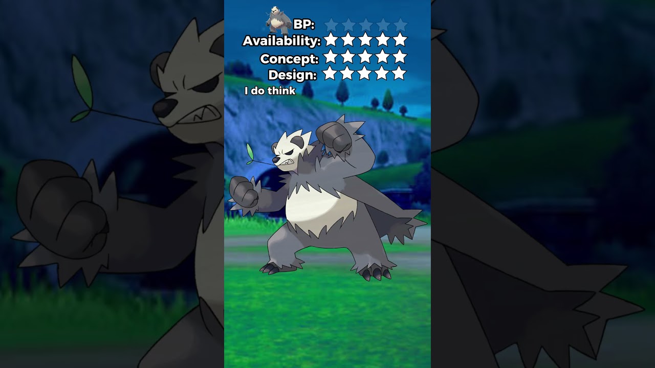 Какой покемон объективно ЛУЧШИЙ? (вроде бы) ОЦЕНИТЕ ИХ ВСЕХ! Эпизод #675 #Pangoro #rateemall #pok...