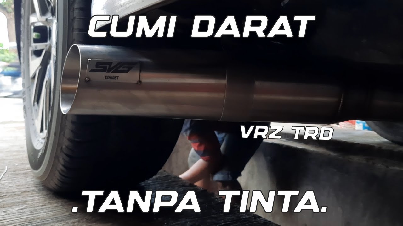 Fortuner VRZ Ganti Knalpot Side Exit SVG - Generasi Knalpot Samarinda