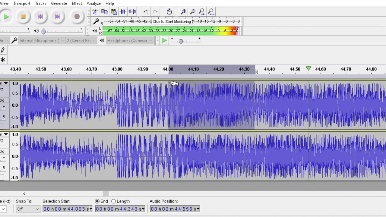 How to Remove Cursing Using Audacity 2018
