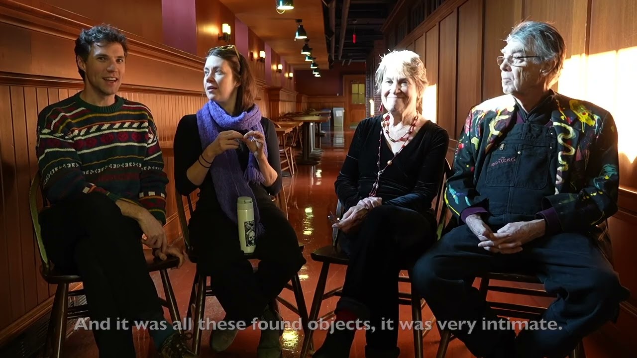 Revels Family Spotlight - Debra Wise, David Fichter, Eliza Fichter, and David Keohane