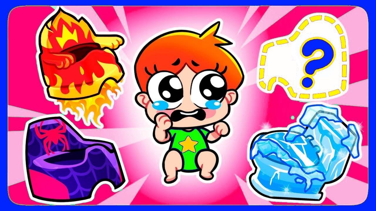 Potty Training Song! 🚽 Where Is My Potty? 😭 Viv and Denny English for Kids!