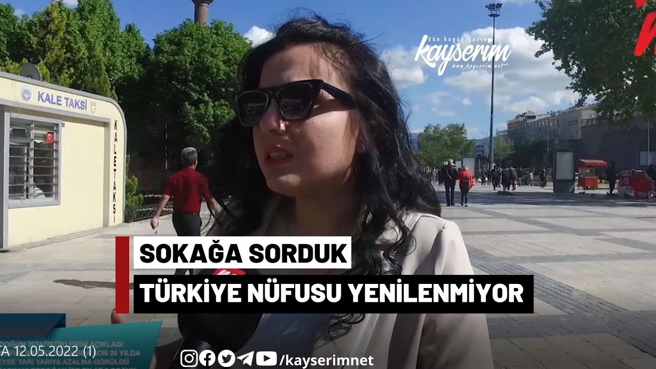 TÜRKİYE NÜFUSU YENİLENMİYOR