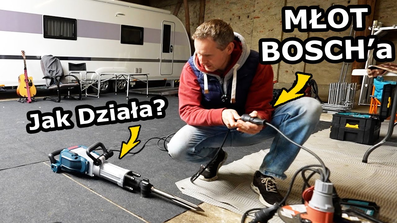 Roboty Wyburzeniowe na Siedlisku !!! - Kupiłem młot BOSCH GSH 16! *Sadzę Sałatę *Piła DeWalt (#1048)