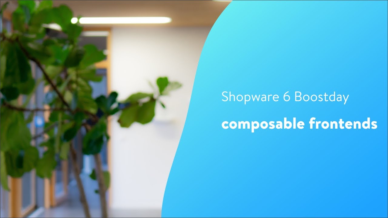 Composable Frontends (Shopware Boostday)