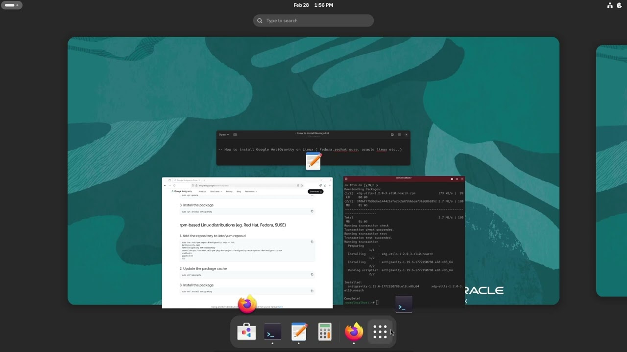 Как установить AntiGravity в Linux