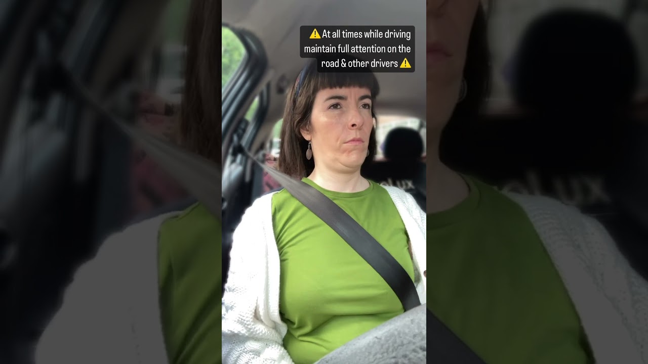 While sitting in #gridlock some gentle movements can support your #wellbeing. #trafficjam  #driving