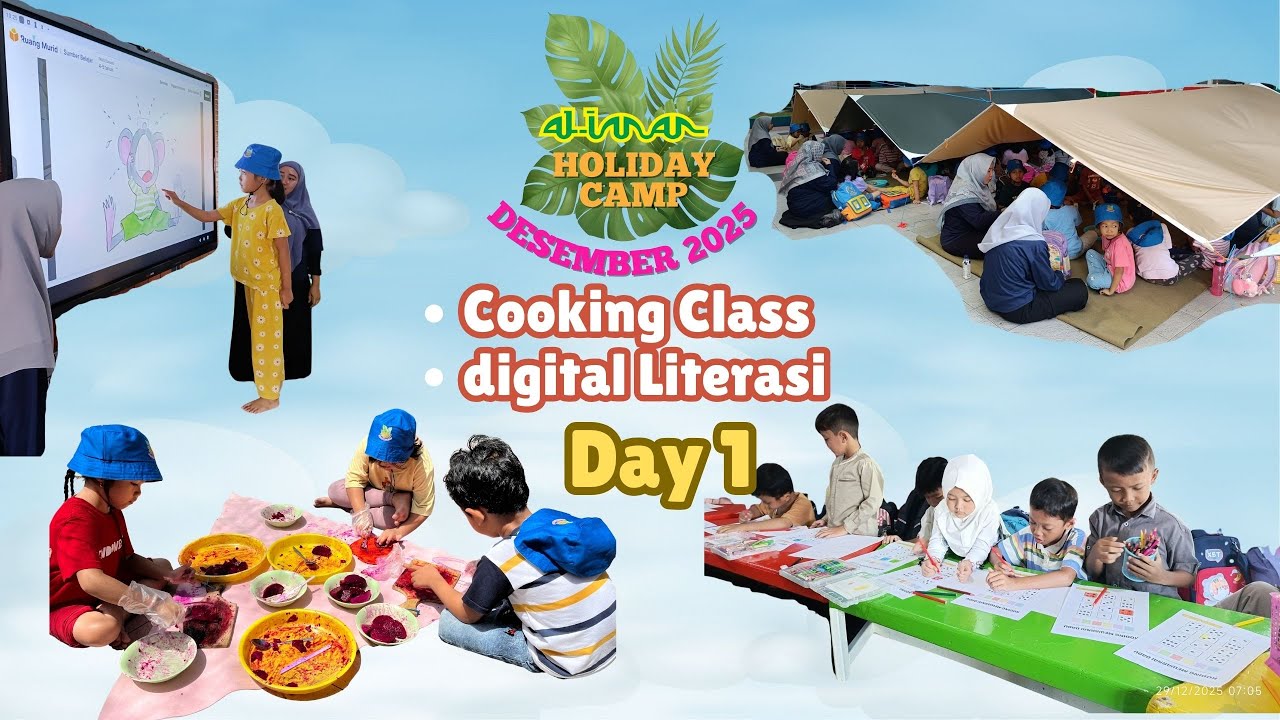 HOLIDAY CAMP TK AL-IMAN DAY 1