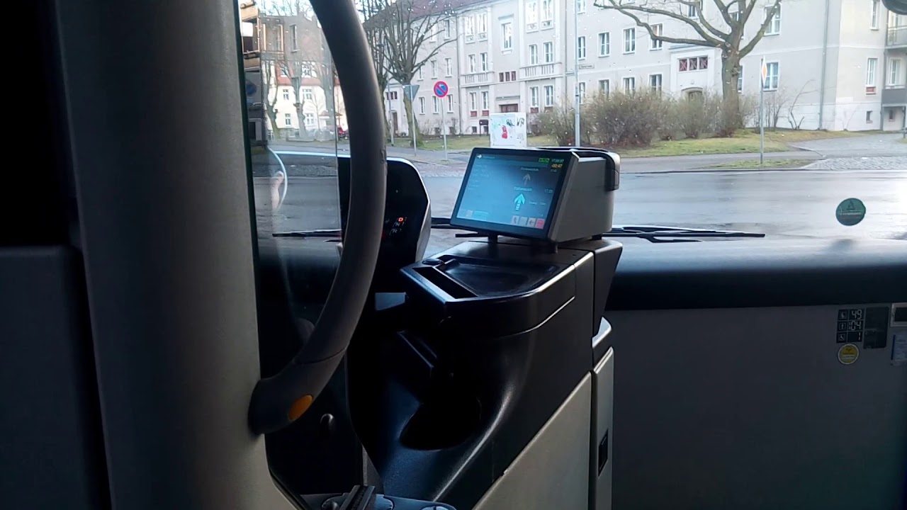 Mitfahrt im Wagen 128 der OVG zwischen dem S Bahnhof Hennigsdorf un der Haltestelle Humboldtstraße