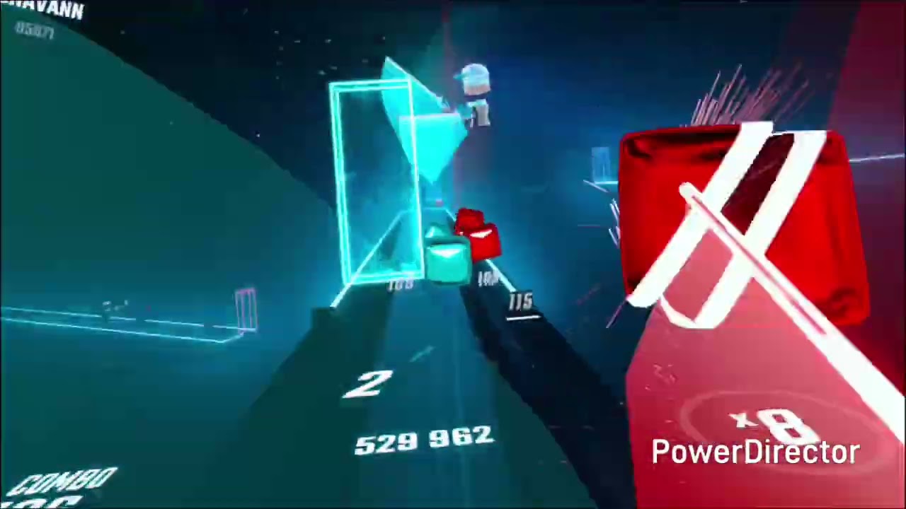 Combination of beat saber videos