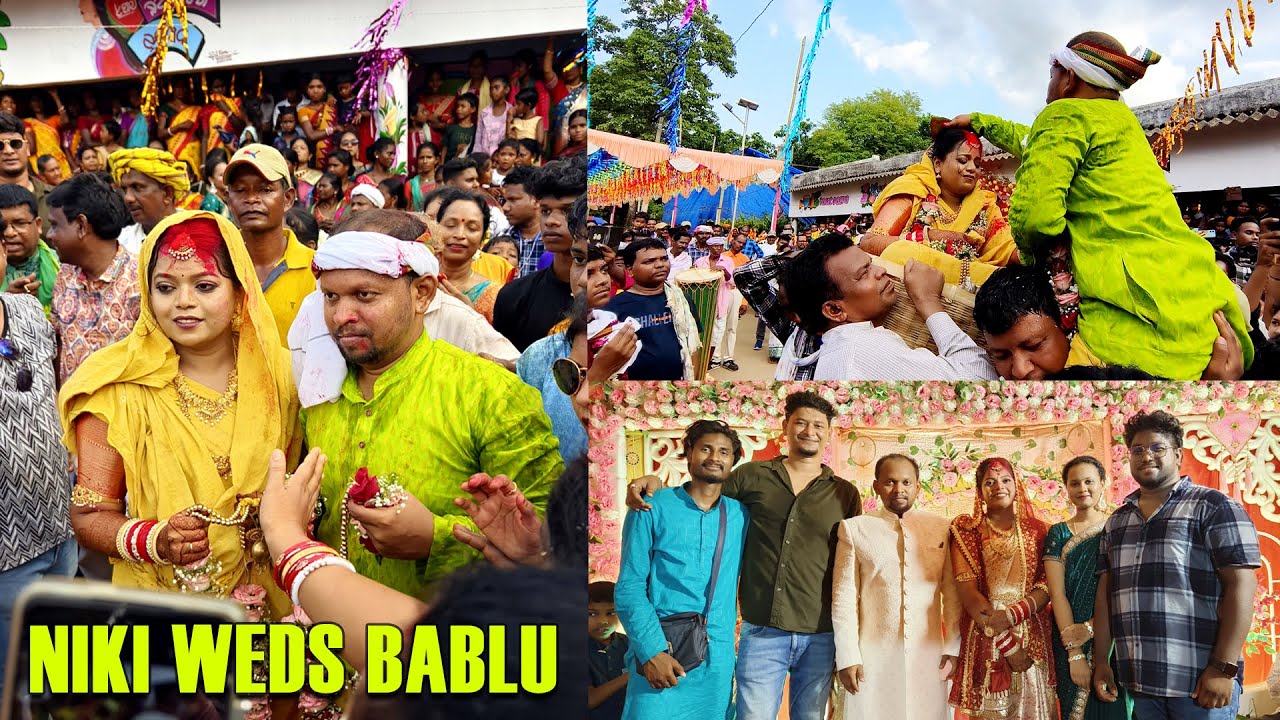 NIKI WEDDING || ITUD SINDUR VIDEO || NIKI WEDS BABLU || GBN VLOGS