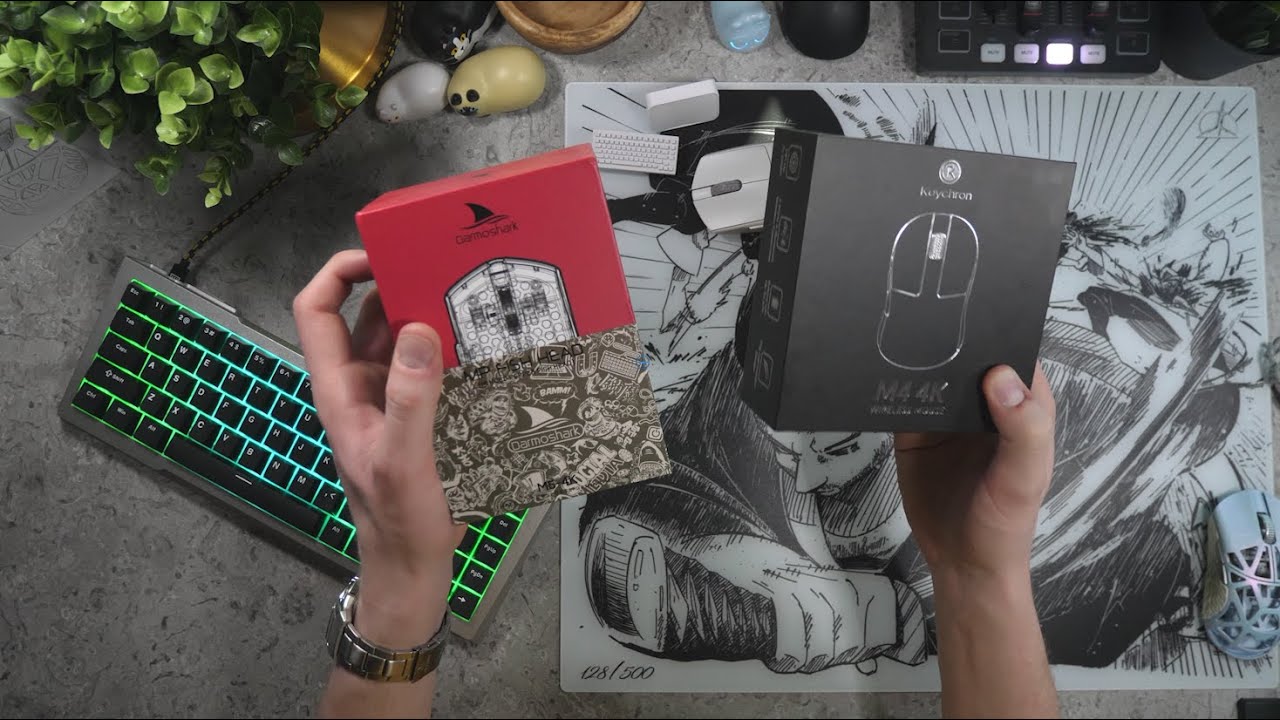 BEST BUDGET FTIP MOUSE?? - Keychron M4 vs Darmoshark M5