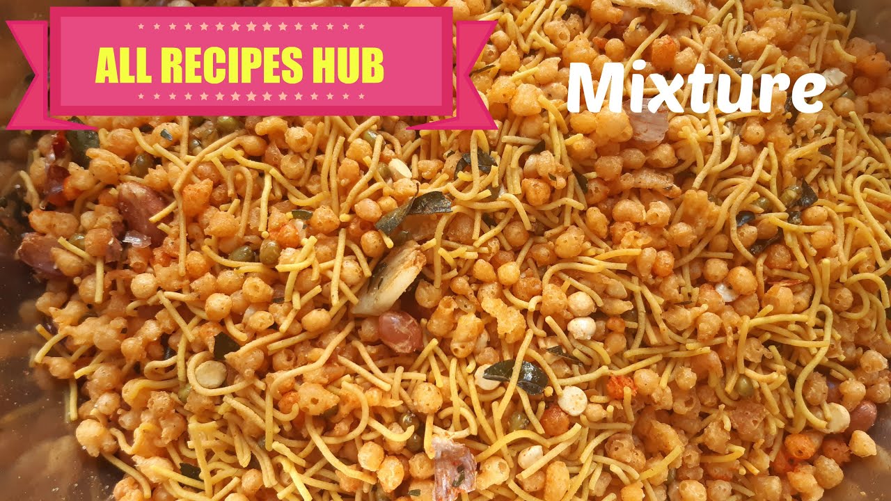 mixture Recipe | south indian mixture recipe | how to make spicy mixture - All Recipes Hub