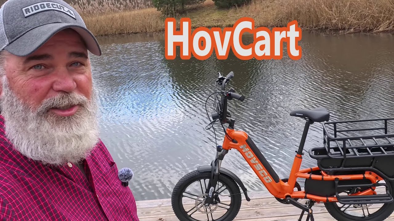 Грузовой электровелосипед Hovsco HovCart для фермерского хозяйства!