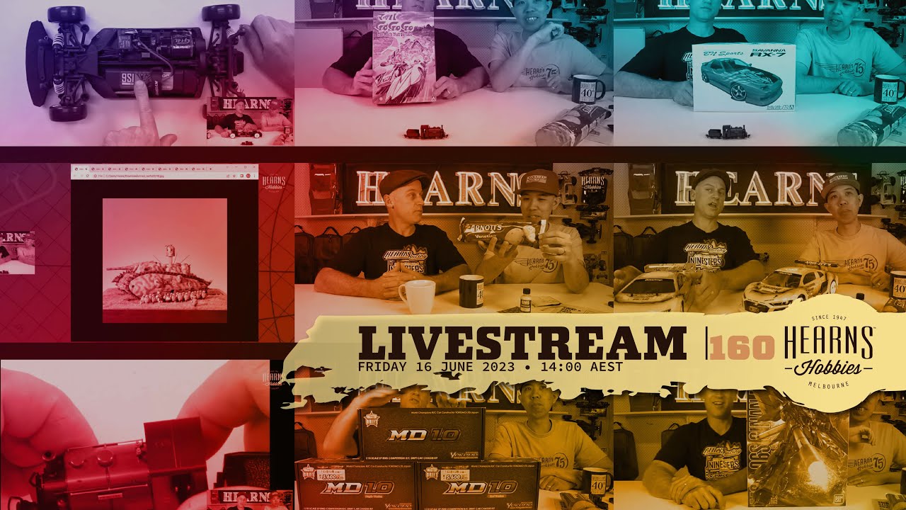 EP160 #askHearnsLive weekly hobby show.