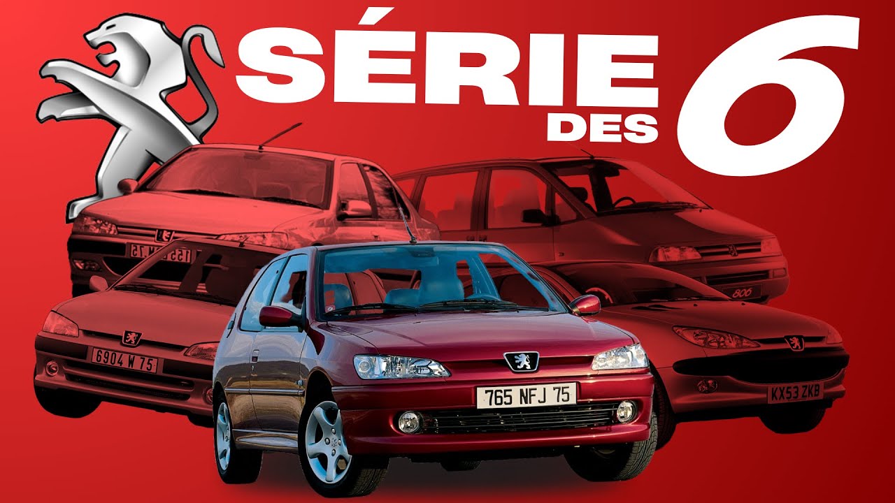 La Série des 6 PEUGEOT : le lion au SOMMET de son ART