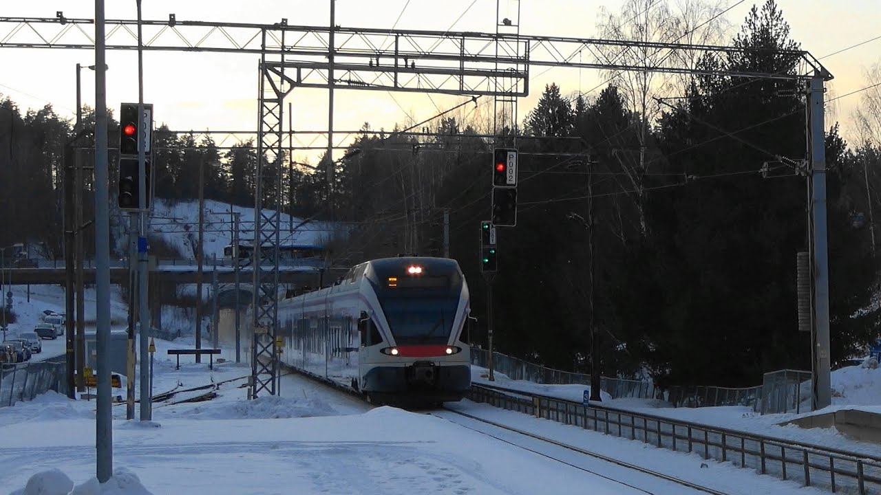 🇫🇮Finland: Espoo / Esbo, Stadler FLIRT 🔁 Helsinki