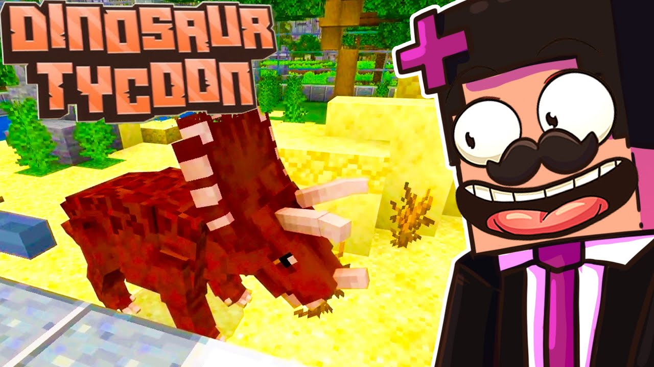 KUPILIŚMY TRICERAPTOSA W NASZYM ZOO! w Minecraft Dinosaur Tycoon w/ @GilathissNew