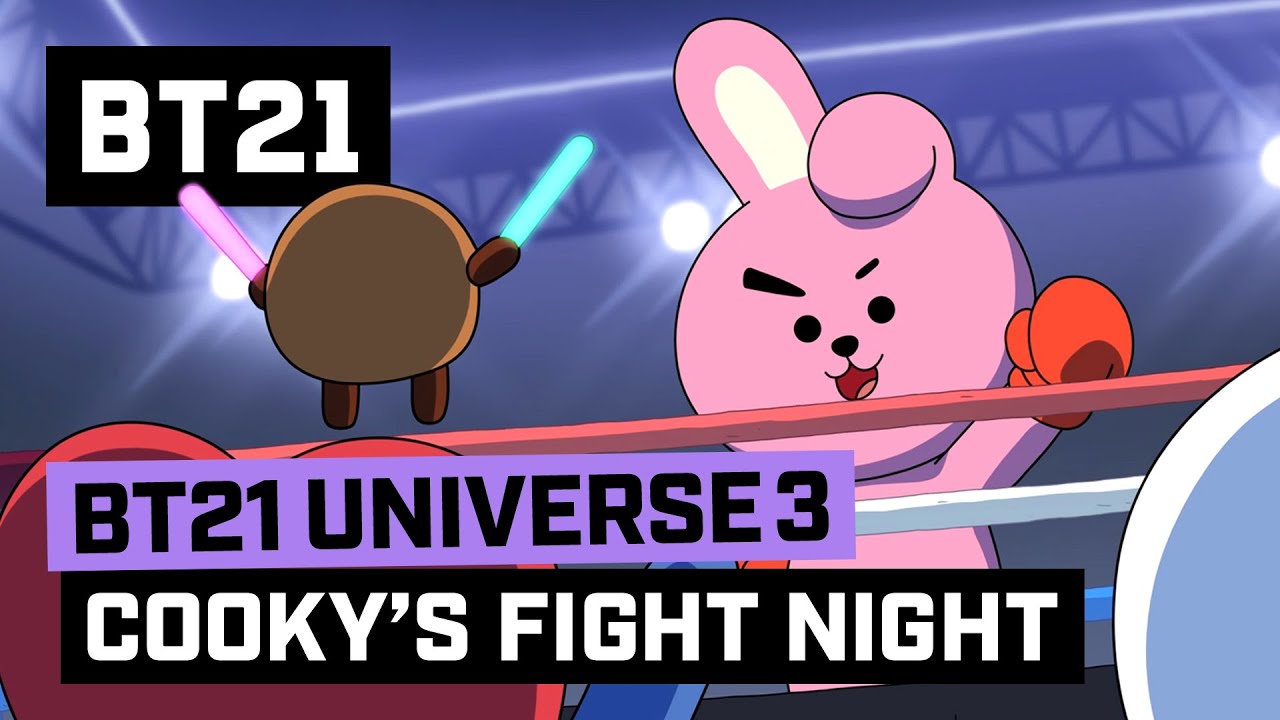 BT21 UNIVERSE 3 ANIMATION EP.03 - COOKY's Fight Night