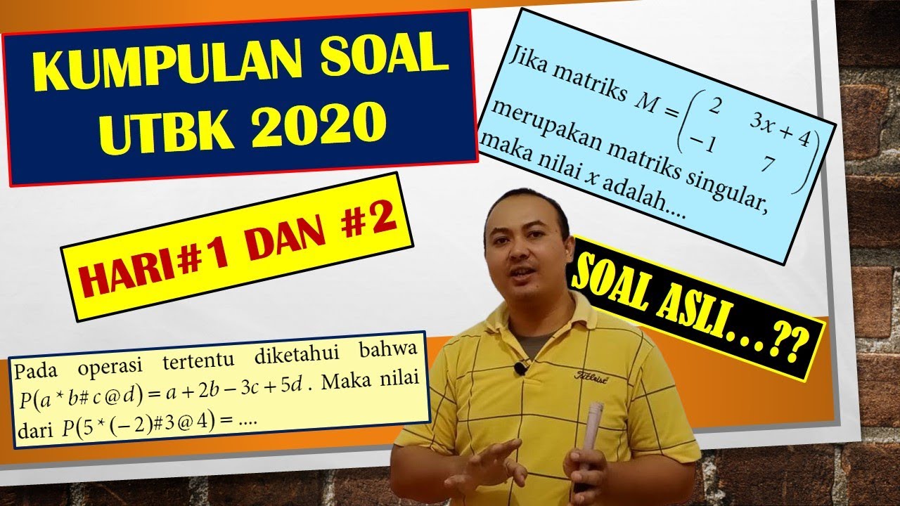 Pembahasan Soal UTBK 2020