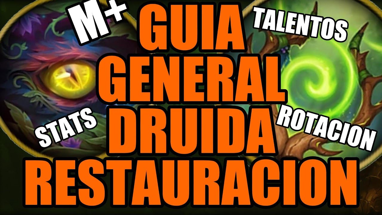 GUIA GENERAL DRUIDA RESTO M+ TWW SEASON 2 | STATS,TALENTOS,ROTACION...