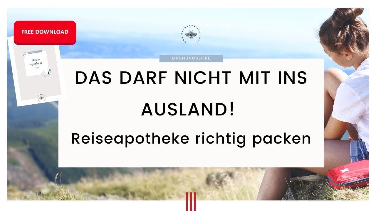 Reisefieber! Was du bei Medikamenten im Urlaub unbedingt beachten solltest!