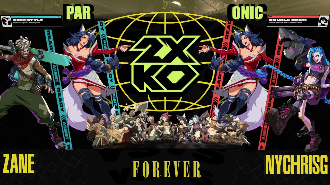2XKO × PAR Zane «Ahri × Ekko FS» против ONIC NYChrisG «Ahri × Jinx DD» | High Level 2XKO Season 0