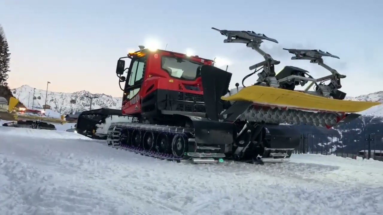 🇩🇪 Kässbohrer Pistenbully Cummins X12/🇮🇹 Prinoth Leitwolf