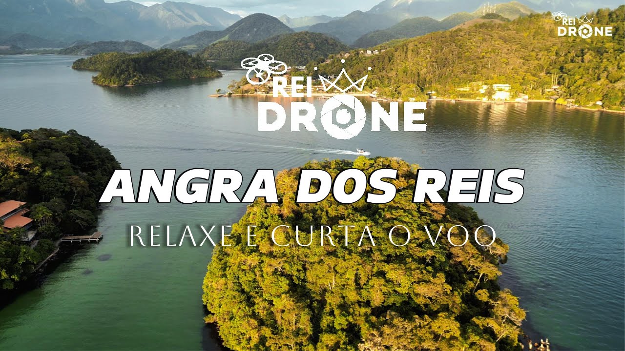 🌴 ANGRA DOS REIS VISTA DO ALTO | PRAIAS E ILHAS EM IMAGENS DE DRONE 🌴
