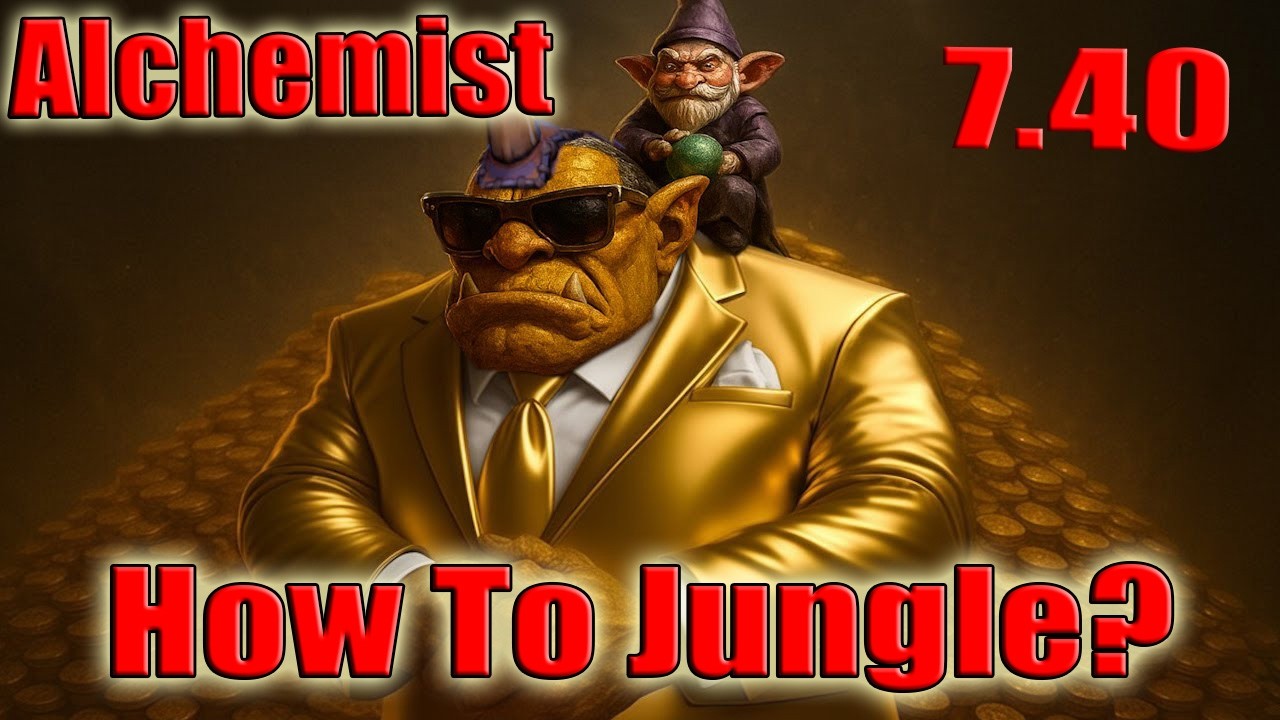 DoTa 2 How To Jungle Alchemist Patch 7.40 iRG