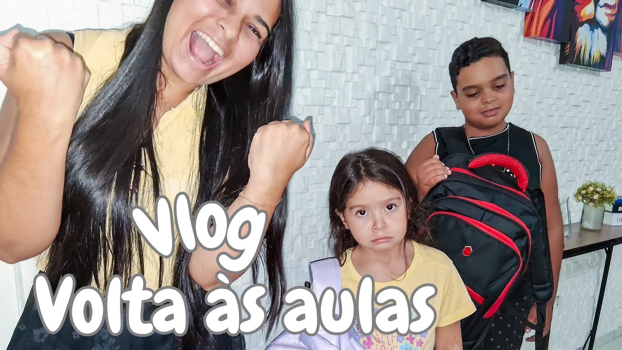 Primeiro dia de aula, será que eles estão felizes?
