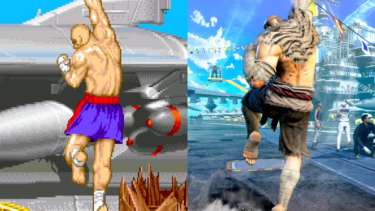 Evolution of Sagat's Tiger Uppercut (1991 - 2025)